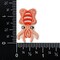 Pink Squid, Cephalopod, Ocean Animals, Embroidered, Iron on Patch